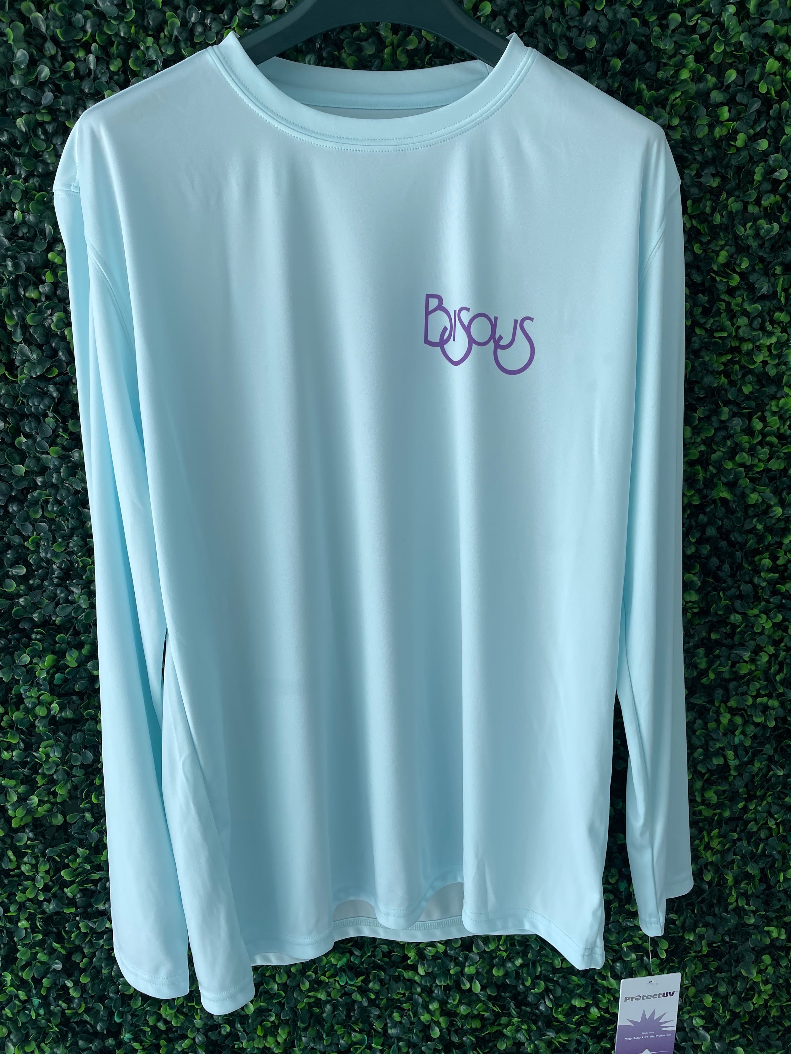 Long Sleeve Yach-Tee - Ice Blue